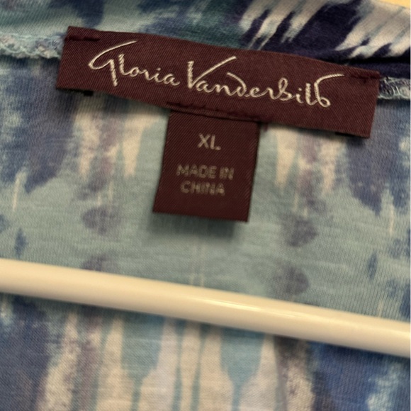 Gloria Vanderbilt Quincy Women’s Top - 
Size XL - Worn 1 Time - 100% Cotton - Picture 4 of 5